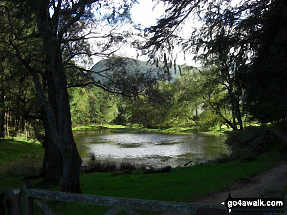 Walk c220 Helvellyn via Striding Edge from Glenridding - Lanty's Tarn