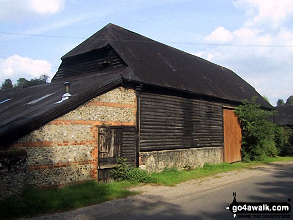 Walk su161 Polesden Lacey and Crabtree Cottage from Ranmore Common - Westhumble Village