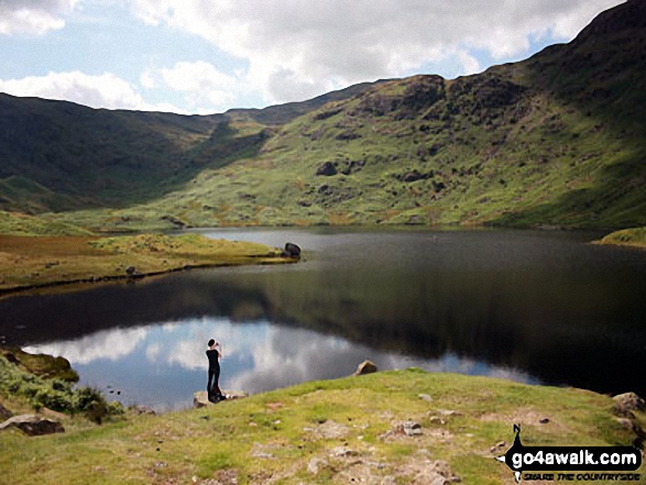 Walk c173 Easedale Tarn from Grasmere - Easedale Tarn