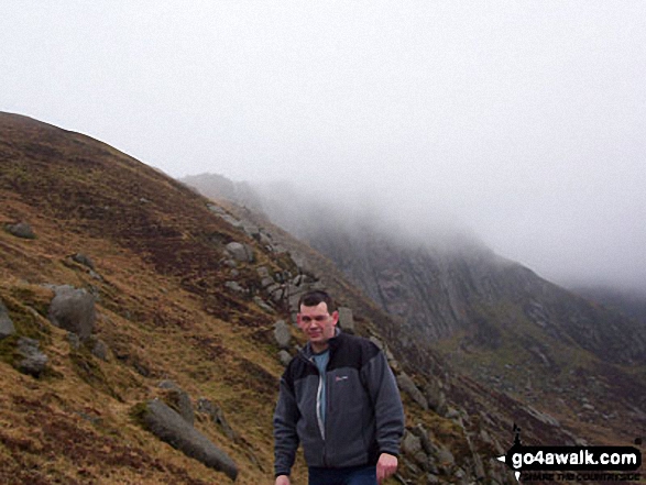 Me on Beinn Tarsuinn in The Dundonnell and Fisherfield Hills Highland Scotland