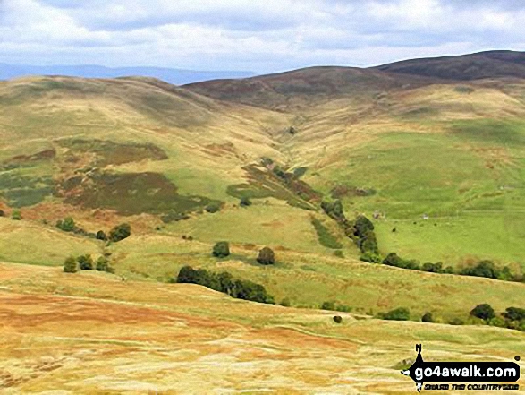 Walk st132 Dumyat from Bridge of Allan - West from Dumyat