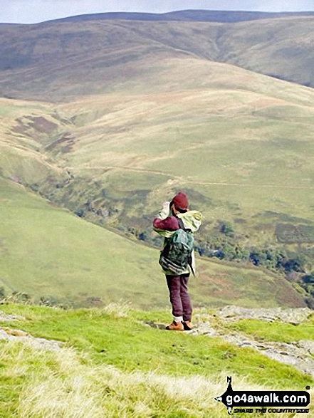 Walk st132 Dumyat from Bridge of Allan - North from Dumyat