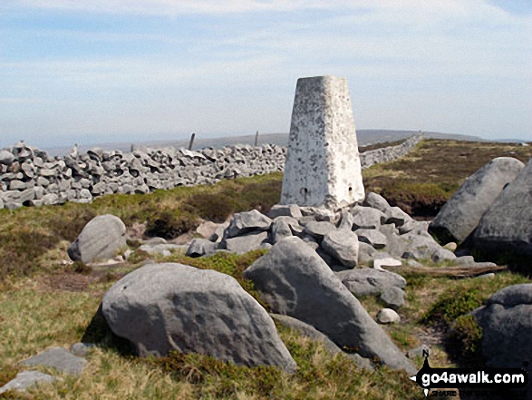 Walk Wolfhole Crag walking UK Mountains in The South Pennines and The Forest of Bowland  Lancashire, England