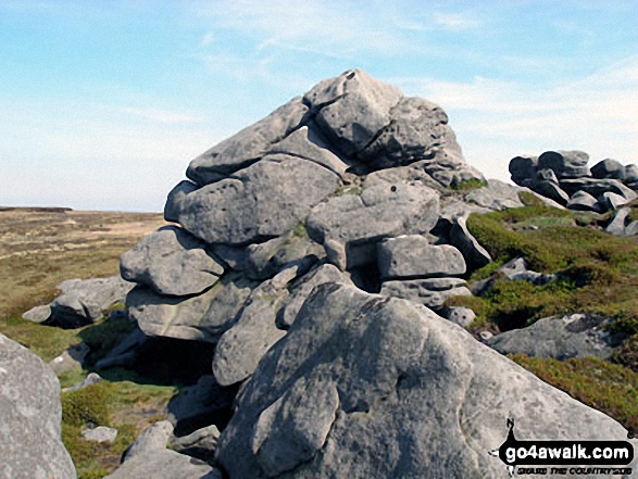 Rock formations on Ward's Stone (Mallowdale Fell) summit