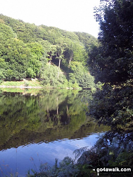 Walk l135 A circuit of Anglezarke Reservoir - High Bullough Reservoir