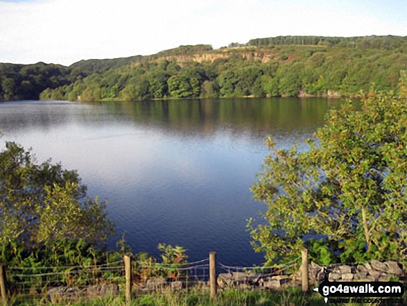 Walk l135 A circuit of Anglezarke Reservoir - Upper Rivington Reservoir