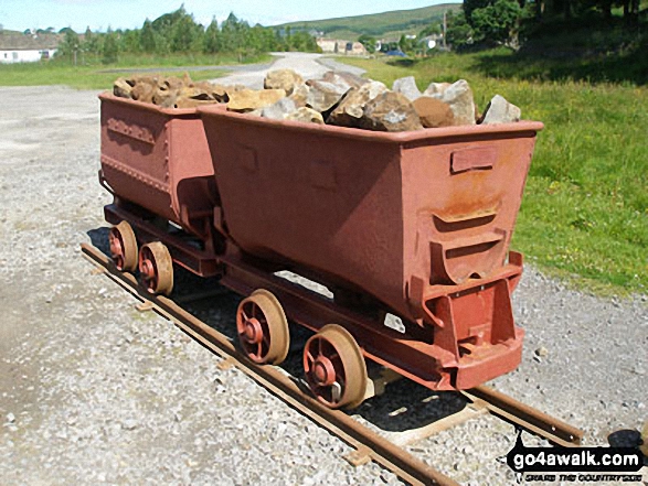 Walk c441 Flinty Fell from Nenthead - Nenthead Mines Heritage Centre exhibit