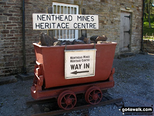 Nenthead Mines Heritage Centre exhibit 