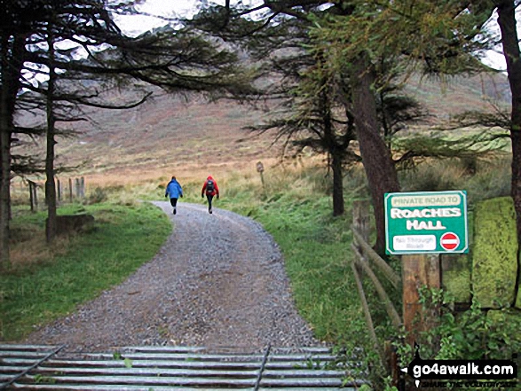 Heading for The Roaches