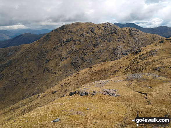 Sgurr a' Chaorainn  from Sgurr Dhomhnuill