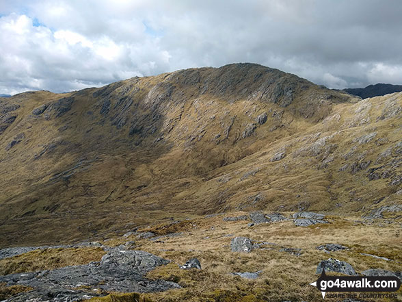 Sgurr Dhomhnuill (North West Top) from Sgurr Dhomhnuill