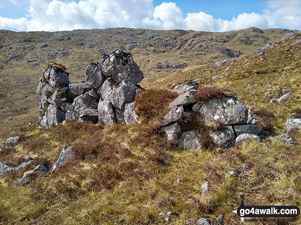 Unusual rock formations near Bellsgrove Lead Mines 