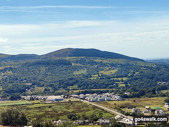 Walk gw160 Gyrn (Llanllechid) and Moel Wnion from Rachub - Moel y Ci from Rachub