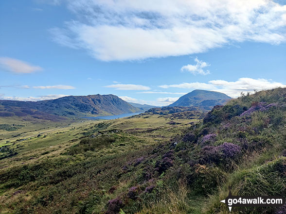 Creigiau Gleision (left), Llyn Cowlyd Reservoir & Pen Llithrig y Wrach (right) from Moel Eilio (Dolgarrog)!