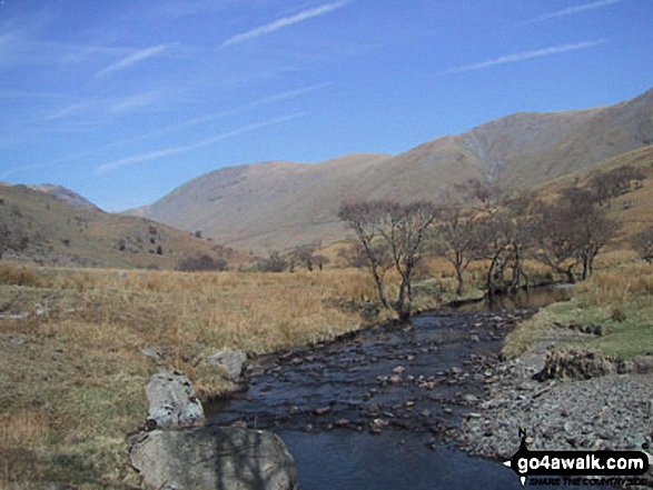 Walk c316 Troutbeck Tongue from Troutbeck - Trout Beck, Thornthwaite Crag, Froswick and Ill Bell from Troutbeck Park