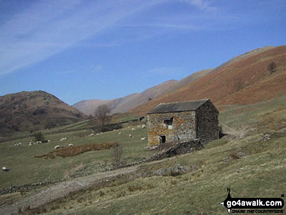 Walk c332 The Hagg Gill Round from Troutbeck - Troutbeck Tongue, Thornthwaite Crag, Yoke and Ill Bell from Lowther Brow