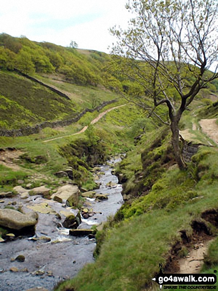 Walk ch252 Three Shires Head and Cheeks Hill from The Cat and Fiddle - Three Shires Head