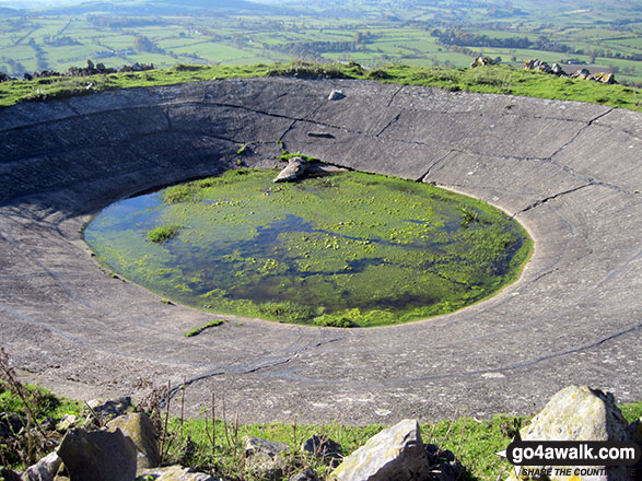 Water hole on Wolfscote Hill