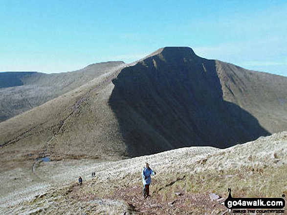 Pen y Fan from Cribyn