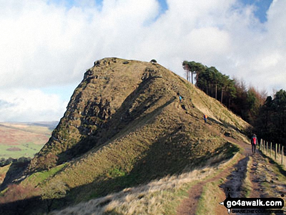 Walk d224 Lose Hill from Edale - Back Tor (Hollins Cross) from Hollins Cross