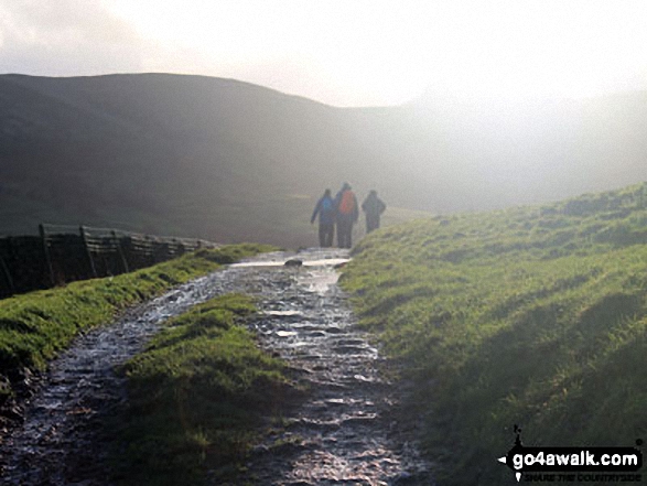 Walk d145 Jaggers Clough and The River Noe from Edale - Near Nether Booth in The Vale of Edale