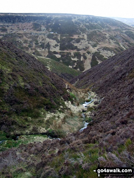 Twizle Head Moss beyond Ramsden Clough 