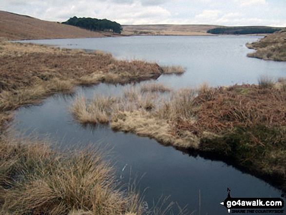 Walk sy134 Dead Edge End from Winscar Reservoir, Dunford Bridge - Winscar Reservoir