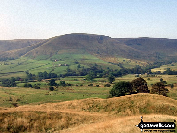 Brown Knoll (Edale) from The Pennine Way near Upper Booth 