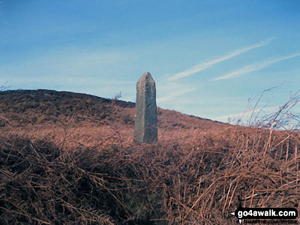 Walk d125 Hob Hurst's House and Beeley Moor from Beeley - Ancient Guide Stoop/Sign Post SW of Beeley Moor Trig Point