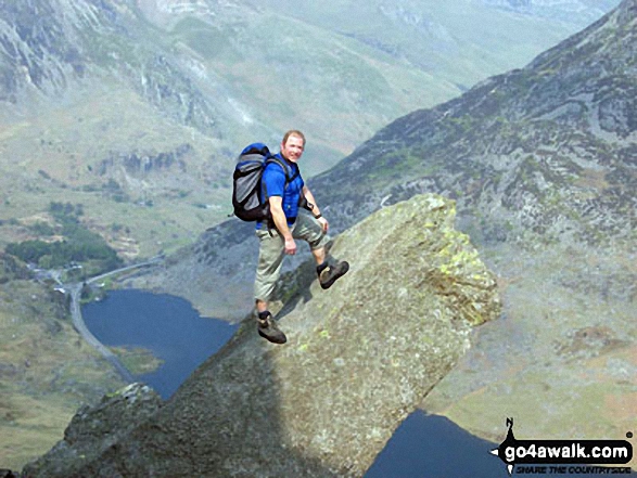 The Cannon on the North Ridge of Tryfan