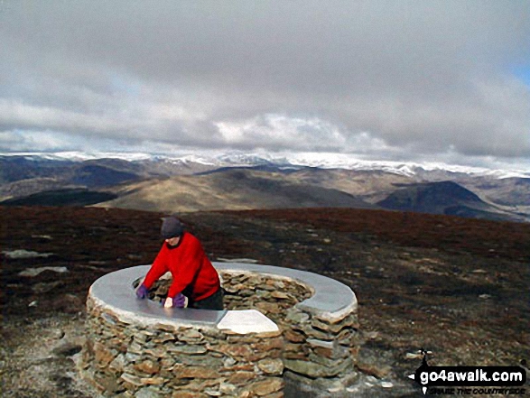 John Horrocks on Mount Blair in Perth & Kinross  Scotland