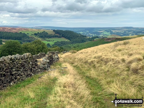 Walk d107 Abney Clough, Eyam Moor and Sir William Hill from Bretton - On Sir William Hill