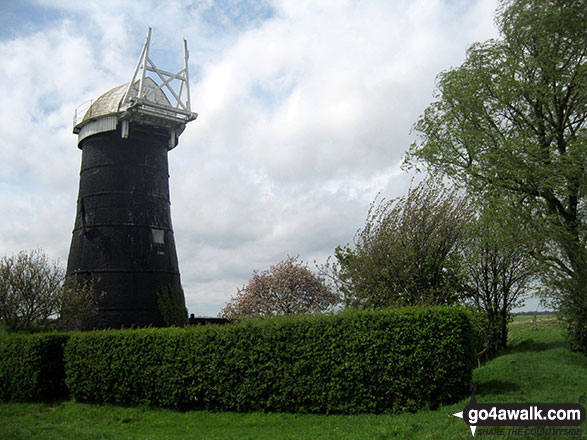 Upton Black Drainage Mill (a.k.a. Tall Mill Drainage Mill) on the River Bure 