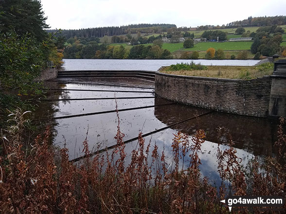 Walk sy104 Lodge Moor (Ughill Moors) from Strines Reservoir - Dale Dike Reservoir overflow