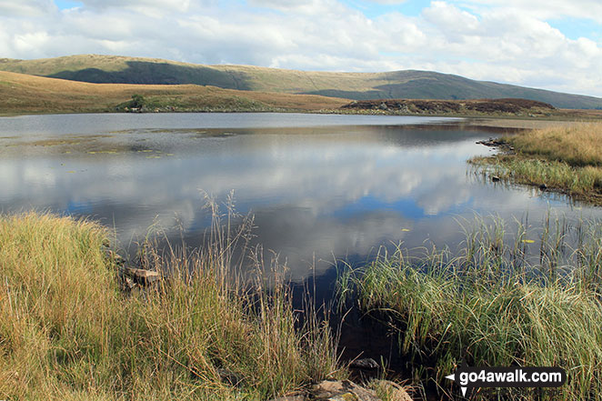 Walk c480 Hollow Moor (Green Quarter) from Kentmere - Skeggles Water