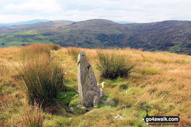 Walk c480 Hollow Moor (Green Quarter) from Kentmere - Hollow Moor (Green Quarter) summit