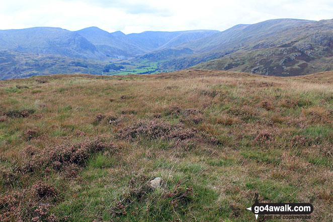 The Kentmere horseshoe from Hollow Moor (North East Top) summit