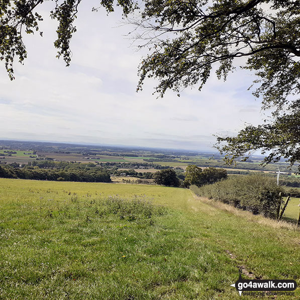 Walk me100 Billinge Hill from Billinge, Wigan - The view from Billinge Hill