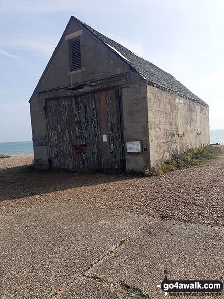 Walk es157 Rye Harbour Nature Reserve from Rye Harbour - Mary Stanford Lifeboat House, Rye