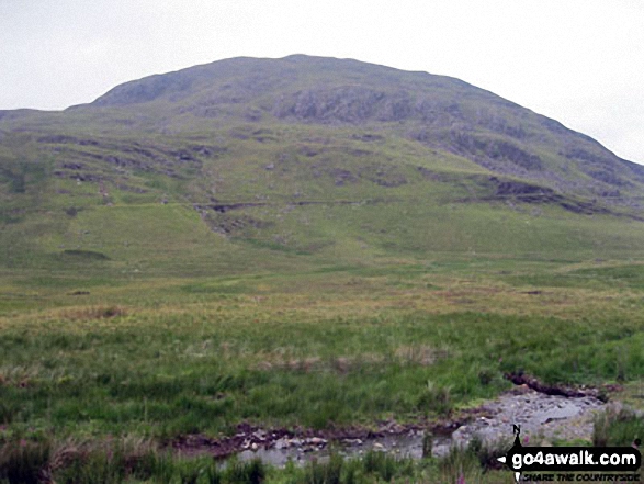 Moel Dyrnogydd from Crimea Pass (Bwlch y Gorddinan) 