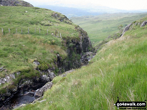 Chasm SE of Moel Lledr 