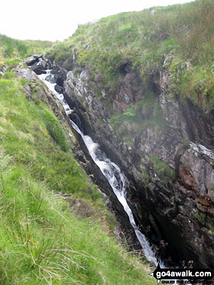 Waterfall SE of Moel Lledr 