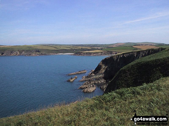 Walk pe109 St Non's Bay from St David's - The Pembrokeshire Coast Path