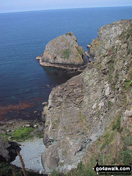 Walk pe105 Carn Pembury from Abereiddy - The Pembrokeshire Coast Path