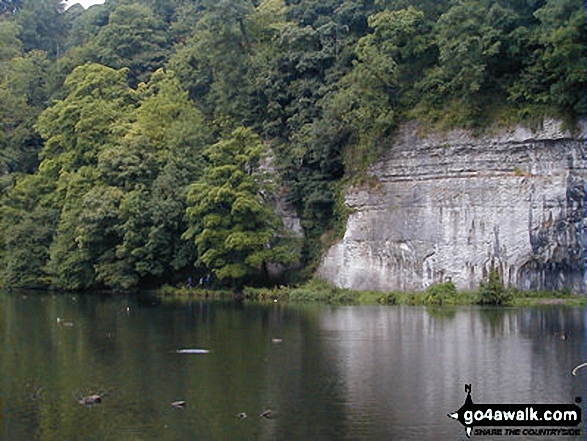 Walk d113 The Monsal Trail, Water-cum-Jolly Dale and Miller's Dale from Miller's Dale Station - Water-cum-Jolly Dale