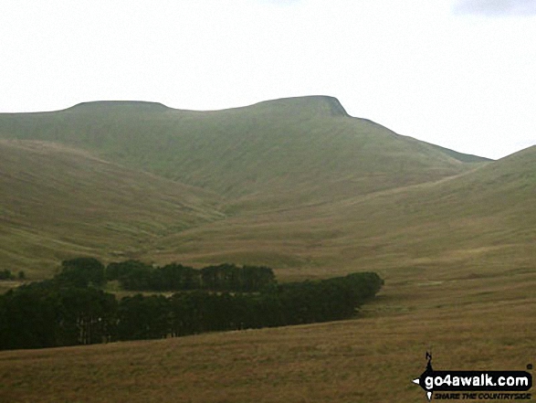 Walk po100 Pen y Fan from Neuadd Reservoir - Pen y Fan from Neuadd Reservoir