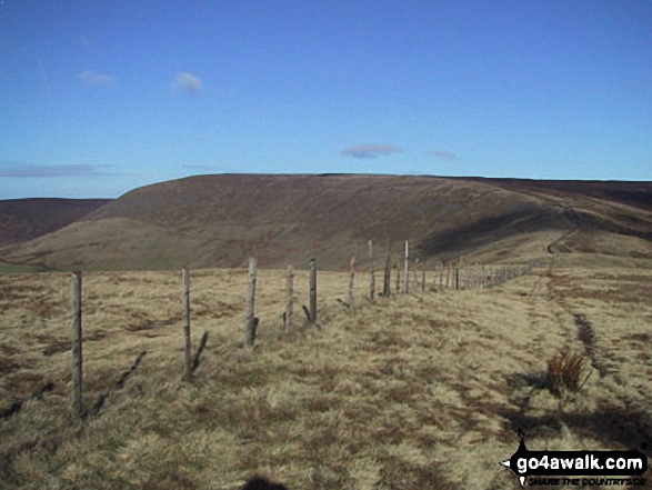 Walk l152 Paddy's Pole (Fair Snape Fell) and Saddle Fell from nr Chipping - Paddy's Pole (Fair Snape Fell) from Parlick