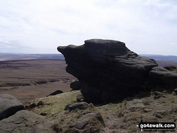 Rock formations on the summit of Lad Law (Boulsworth Hill) 