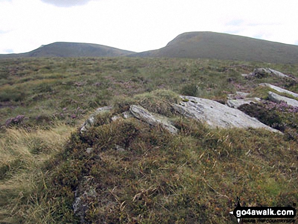 Cadair Berwyn and Cadair Bronwen from Cadair Bronwen (North Top) summit 