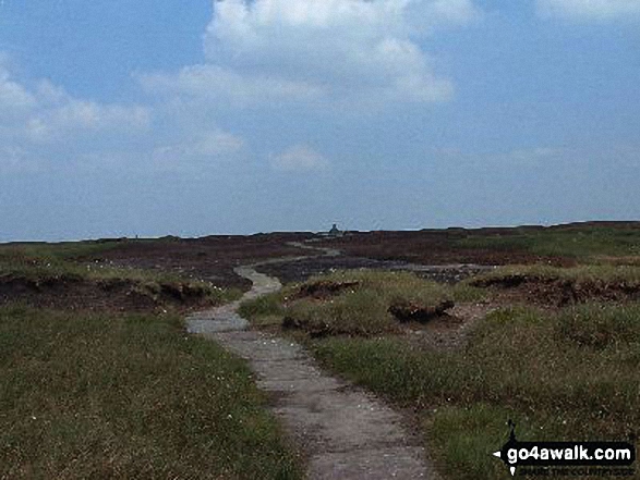 Approaching Black Hill (Soldier's Lump) summit 